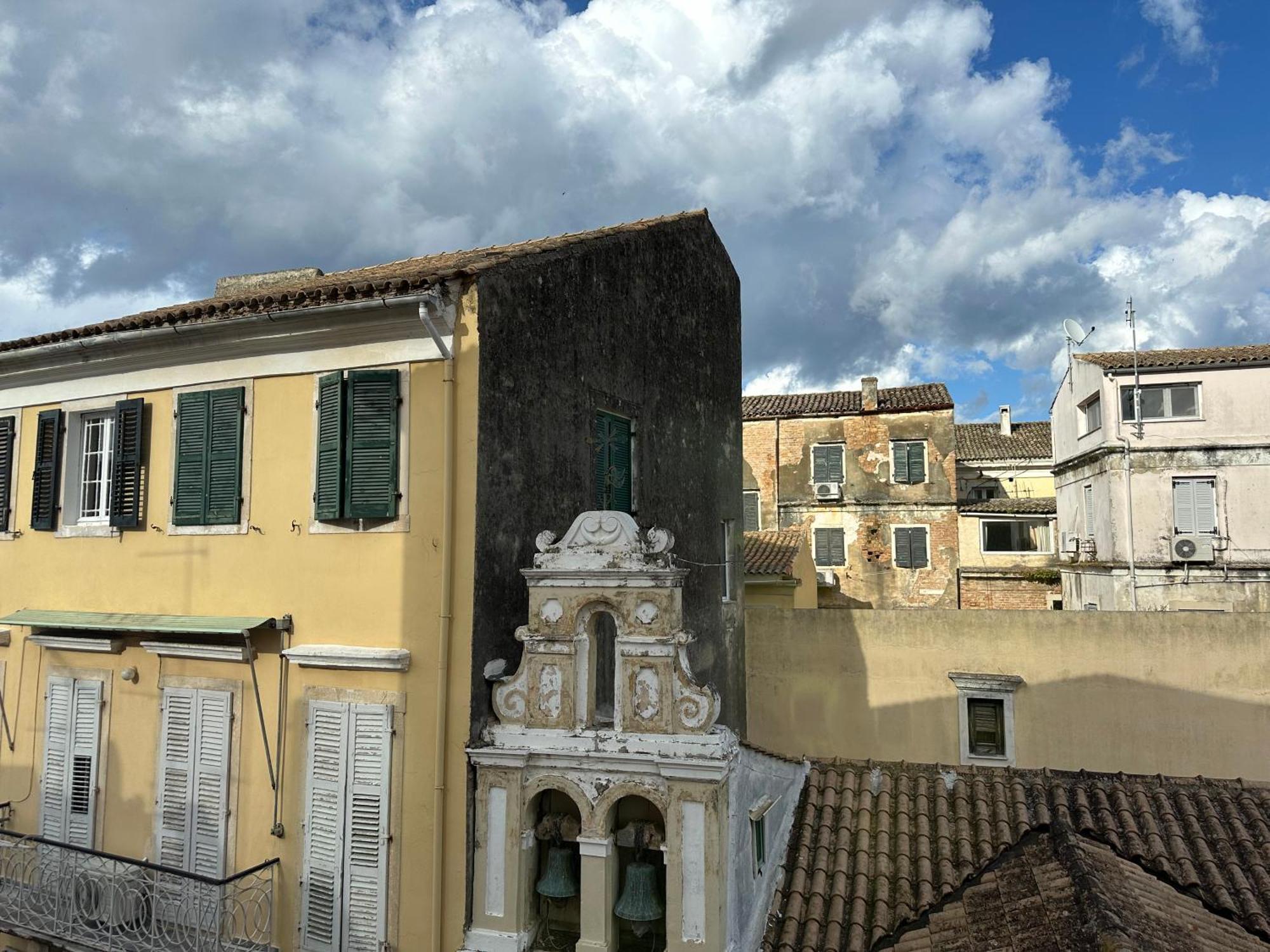 Semeli Old Town Corfu Retreat With Amazing Views Apartment Bagian luar foto