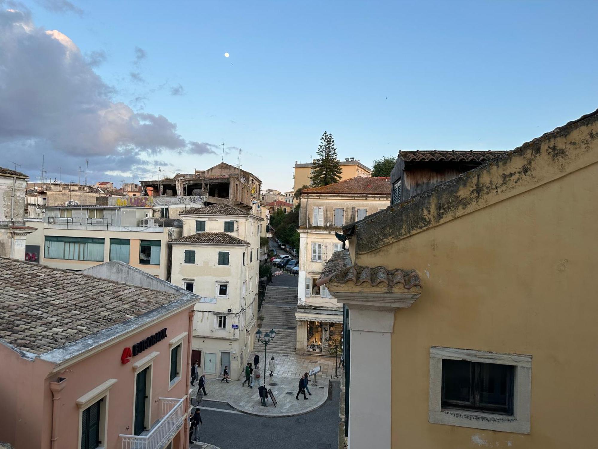 Semeli Old Town Corfu Retreat With Amazing Views Apartment Bagian luar foto