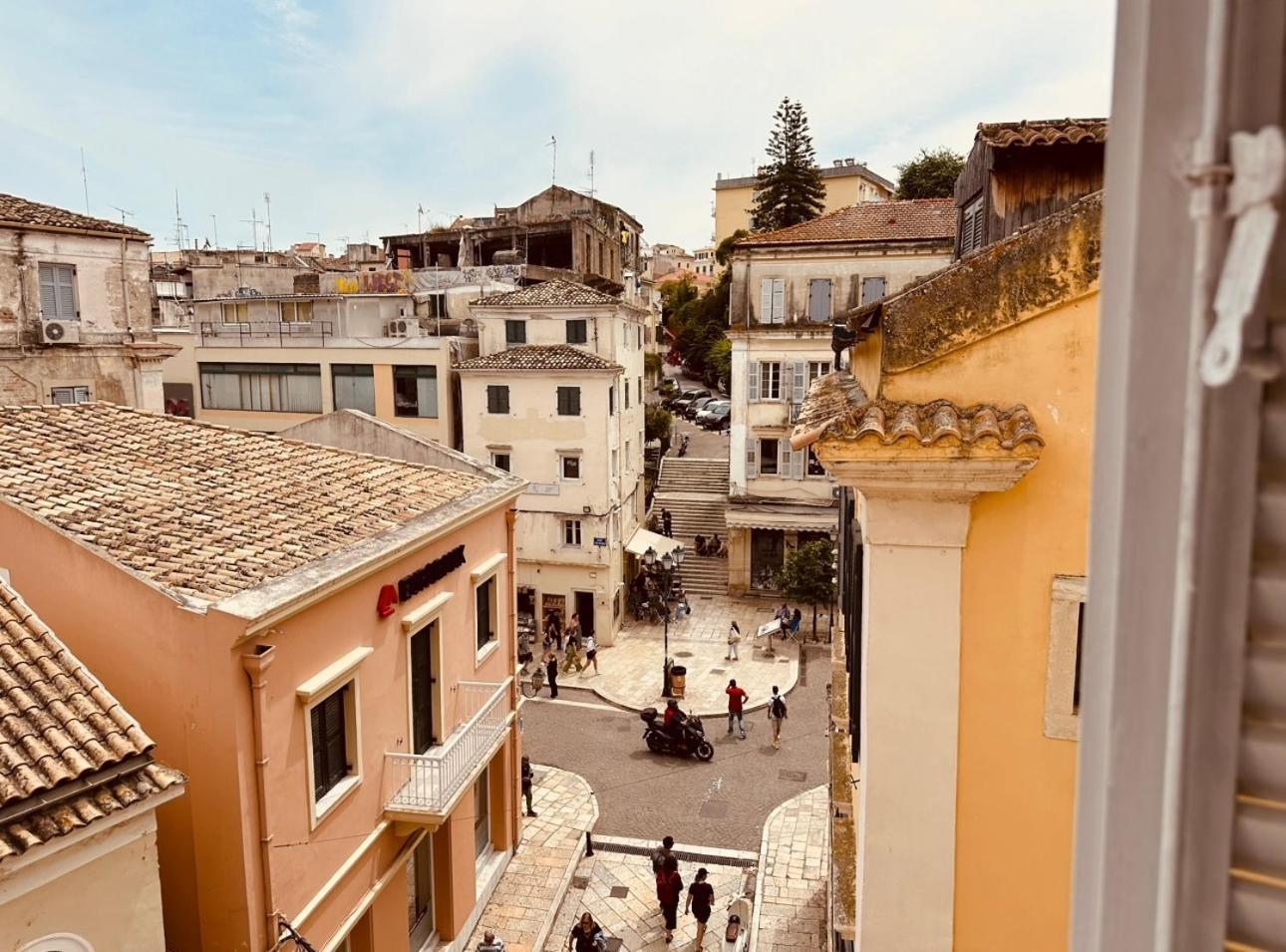 Semeli Old Town Corfu Retreat With Amazing Views Apartment Bagian luar foto